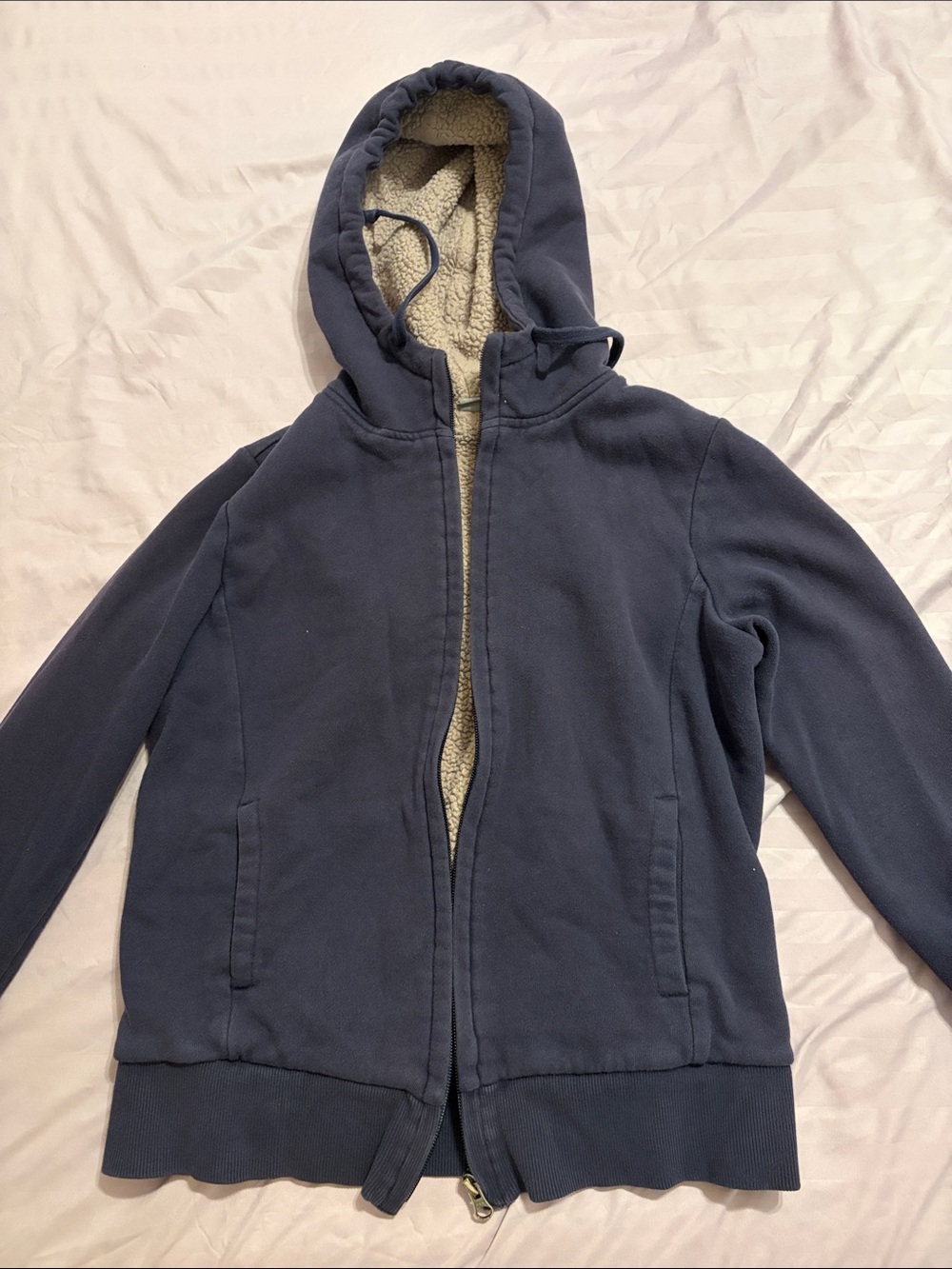 Navy Hooded Jacket